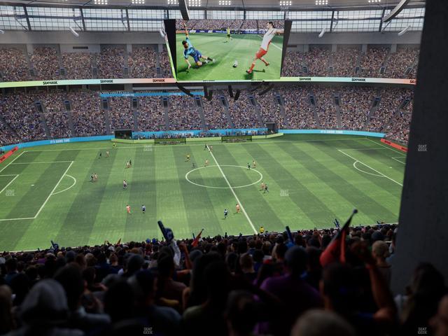 BC Place Stadium - Section 442 Seat View