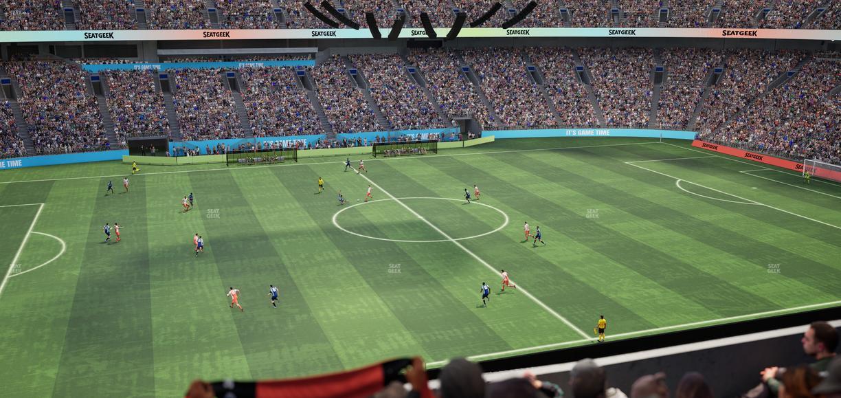 BC Place Stadium - Section 443 Seat View