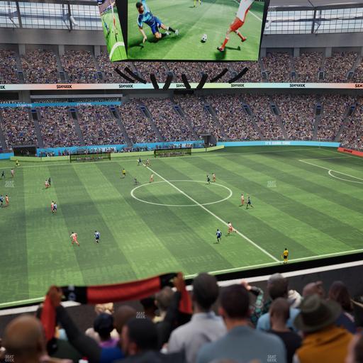 BC Place Stadium - Section 443 Seat View