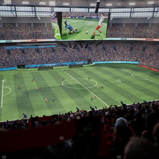 BC Place Stadium - Section 444 Seat View