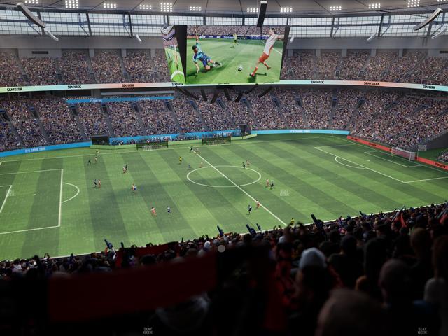 BC Place Stadium - Section 444 Seat View