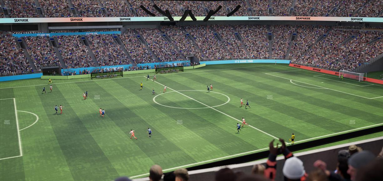 BC Place Stadium - Section 444 Seat View