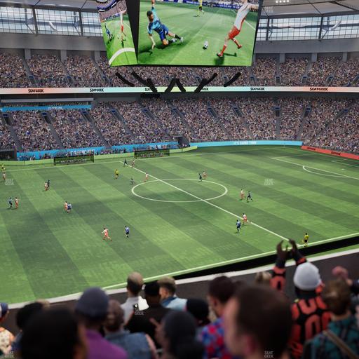 BC Place Stadium - Section 444 Seat View