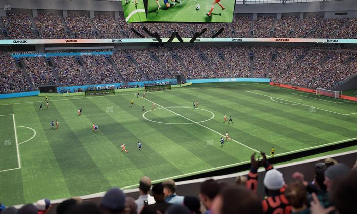 BC Place Stadium - Section 444 Seat View