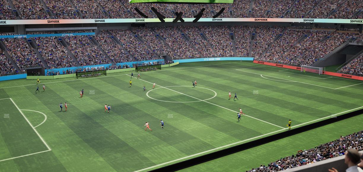 BC Place Stadium - Section 445 Seat View