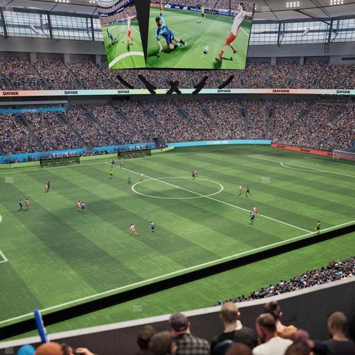 BC Place Stadium - Section 445 Seat View