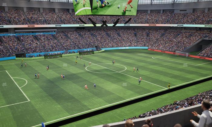 BC Place Stadium - Section 445 Seat View