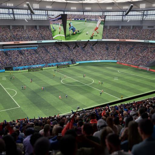 BC Place Stadium - Section 445 Seat View