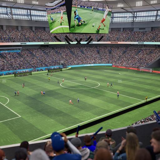 BC Place Stadium - Section 446 Seat View
