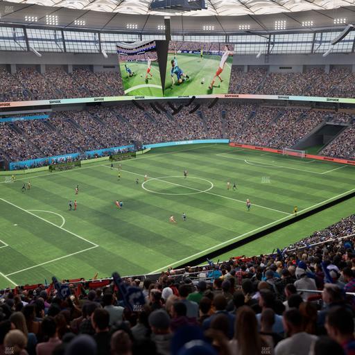 BC Place Stadium - Section 447 Seat View