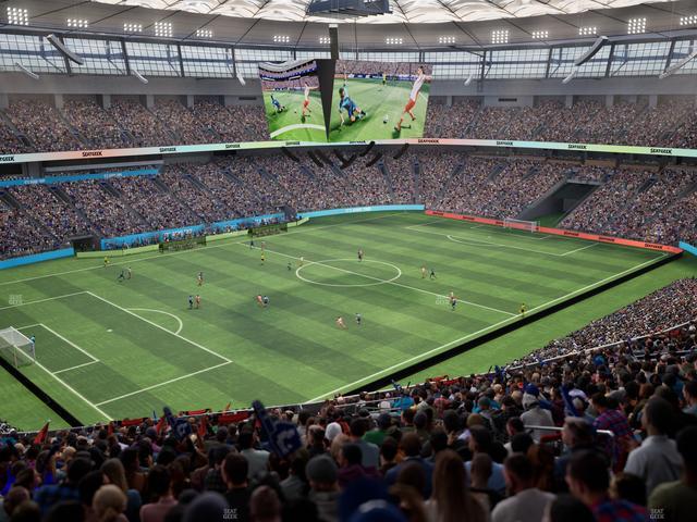 BC Place Stadium - Section 447 Seat View