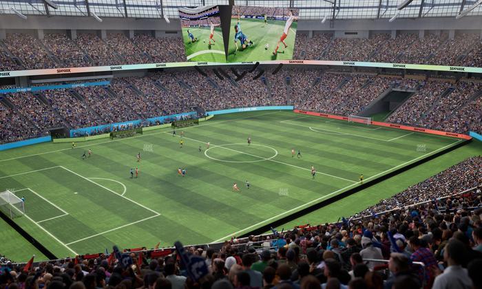 BC Place Stadium - Section 447 Seat View