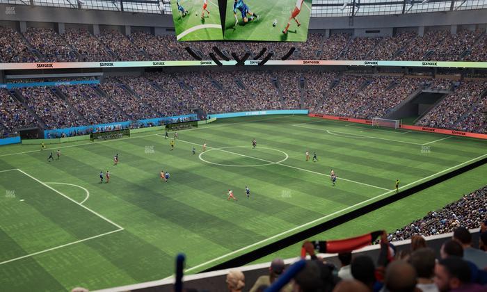 BC Place Stadium - Section 447 Seat View