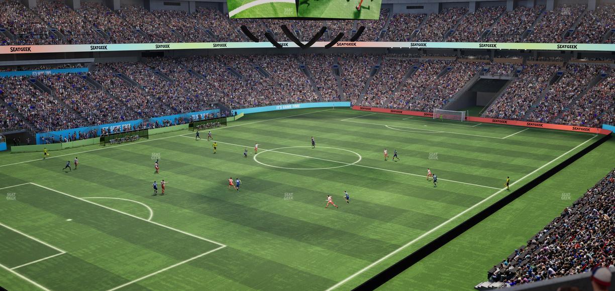 BC Place Stadium - Section 448 Seat View