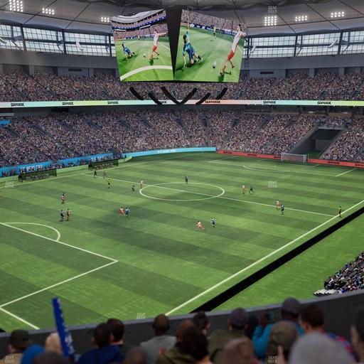 BC Place Stadium - Section 448 Seat View