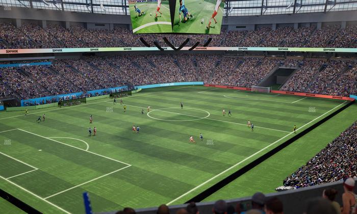 BC Place Stadium - Section 448 Seat View