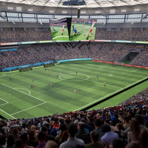 BC Place Stadium - Section 448 Seat View
