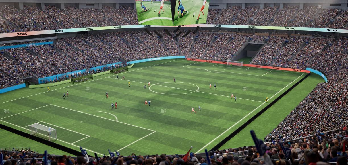 BC Place Stadium - Section 449 Seat View