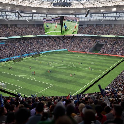 BC Place Stadium - Section 449 Seat View