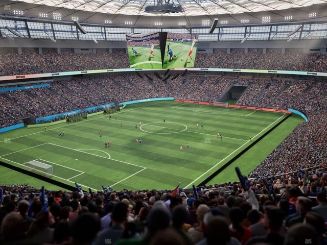 BC Place Stadium - Section 449 Seat View