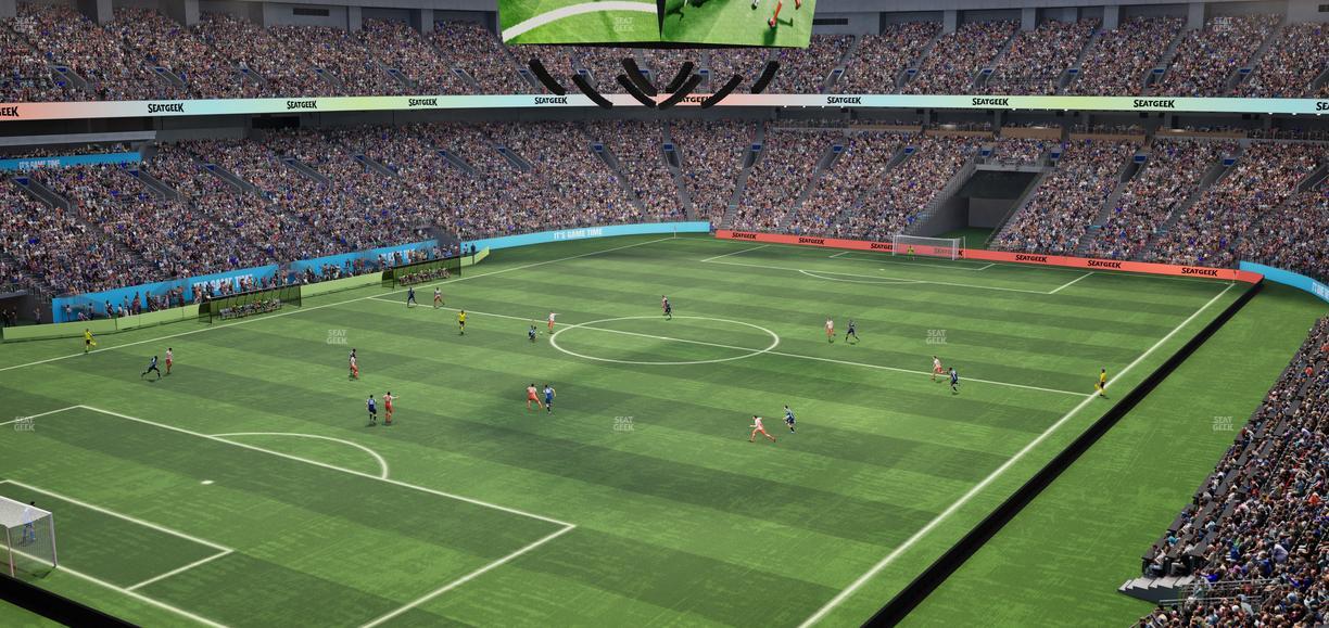 BC Place Stadium - Section 449 Seat View