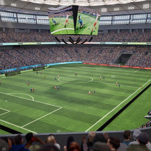 BC Place Stadium - Section 449 Seat View