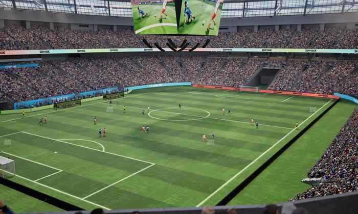 BC Place Stadium - Section 449 Seat View