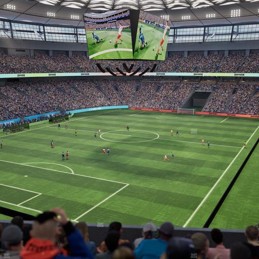 BC Place Stadium - Section 450 Seat View