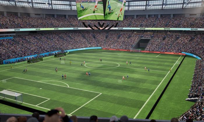 BC Place Stadium - Section 450 Seat View