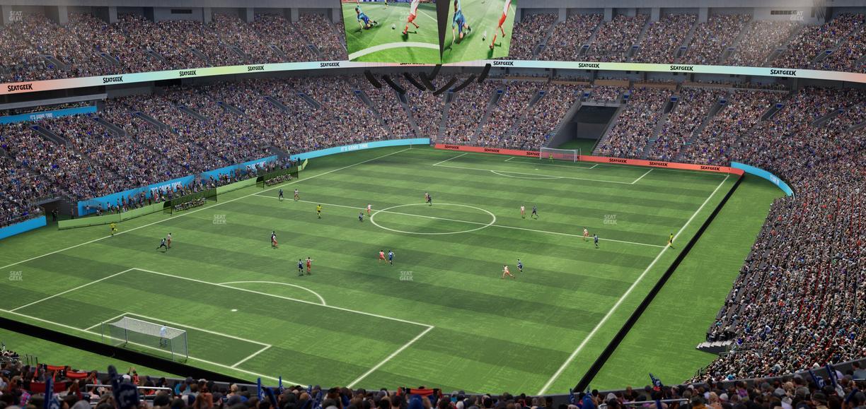 BC Place Stadium - Section 450 Seat View