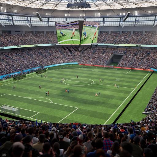 BC Place Stadium - Section 450 Seat View