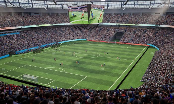 BC Place Stadium - Section 450 Seat View