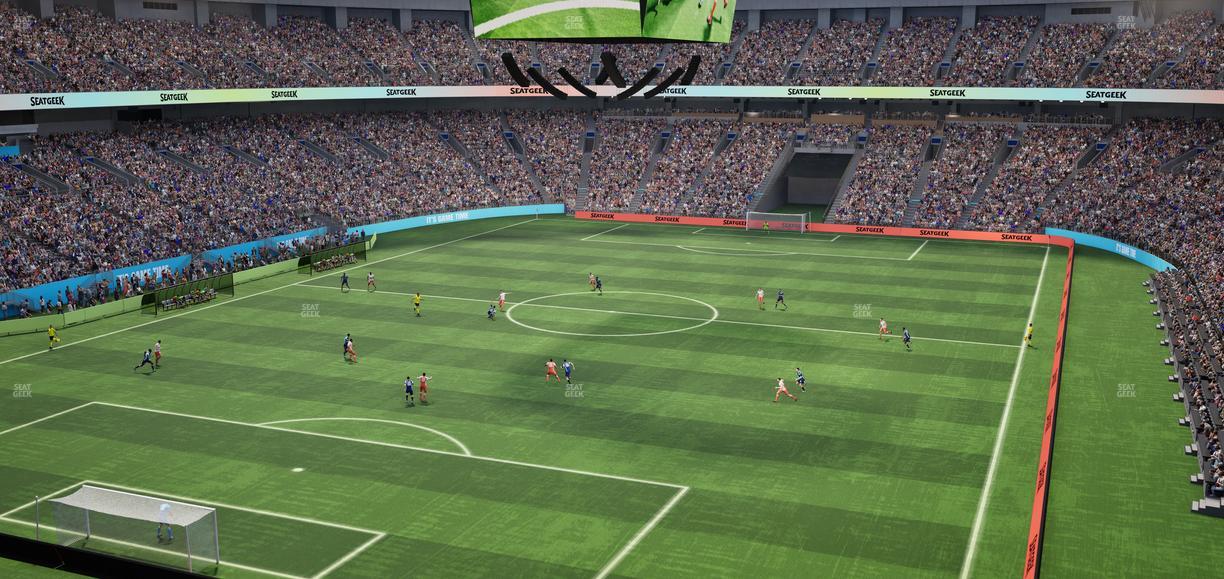 BC Place Stadium - Section 451 Seat View