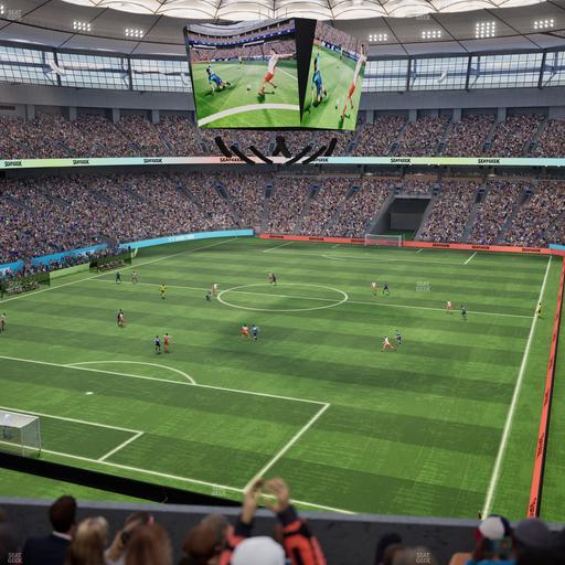 BC Place Stadium - Section 451 Seat View