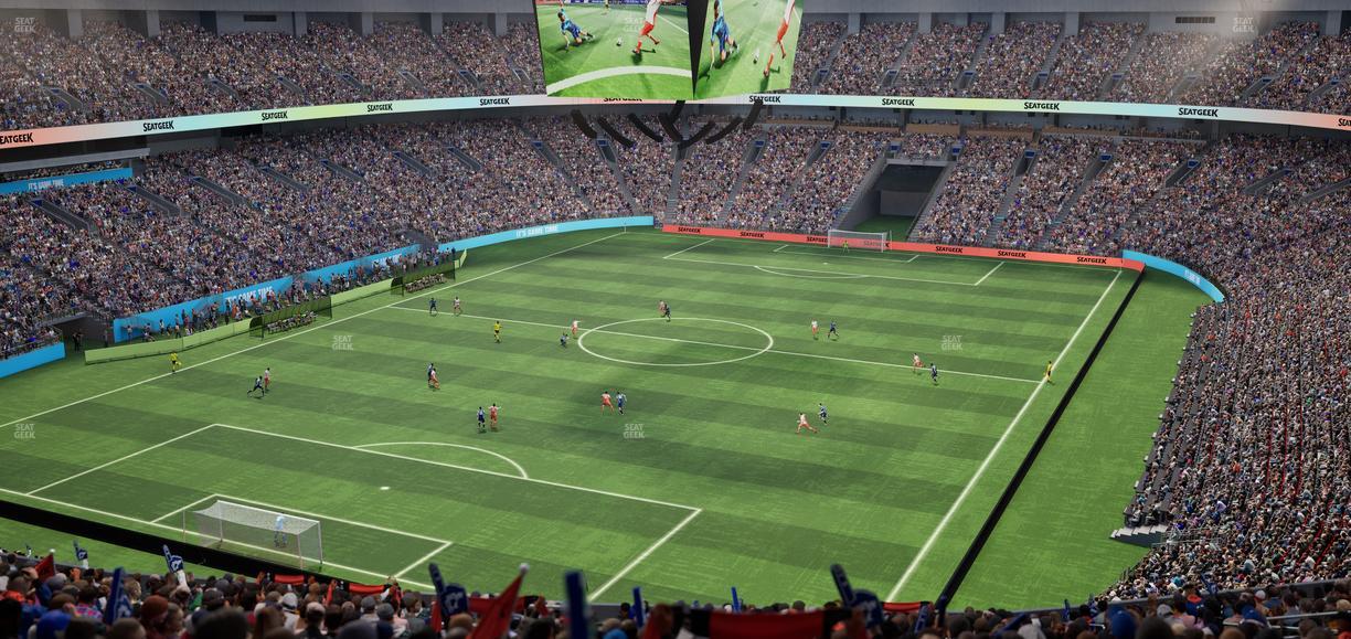 BC Place Stadium - Section 451 Seat View