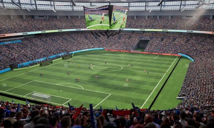 BC Place Stadium - Section 451 Seat View
