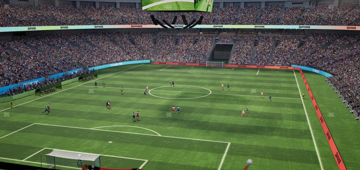 BC Place Stadium - Section 452 Seat View