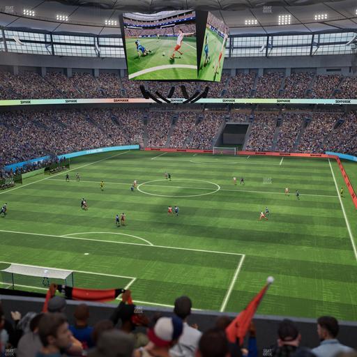 BC Place Stadium - Section 452 Seat View