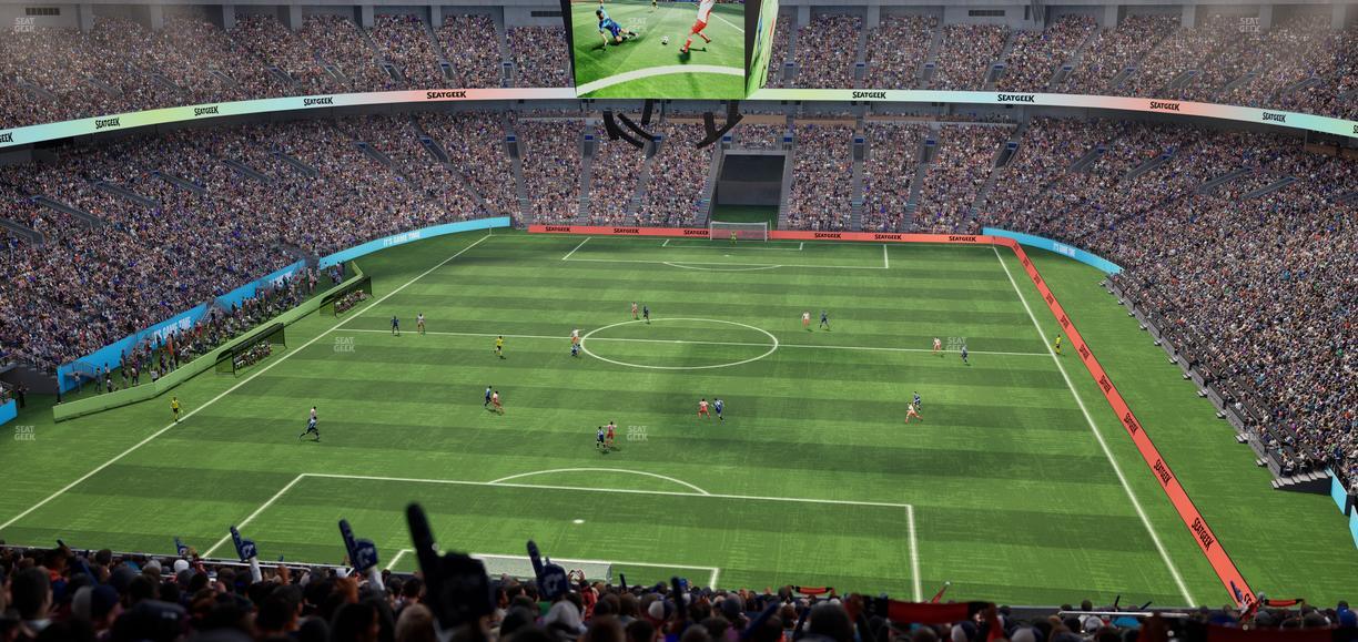 BC Place Stadium - Section 453 Seat View