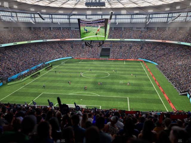 BC Place Stadium - Section 453 Seat View