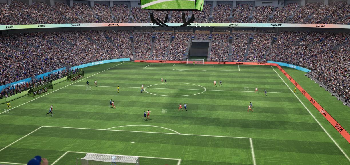 BC Place Stadium - Section 453 Seat View