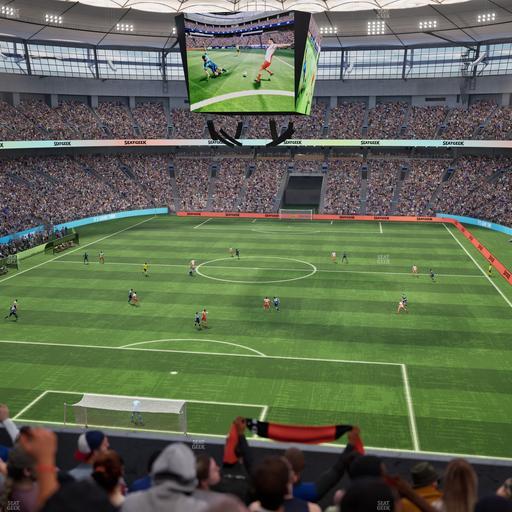 BC Place Stadium - Section 453 Seat View