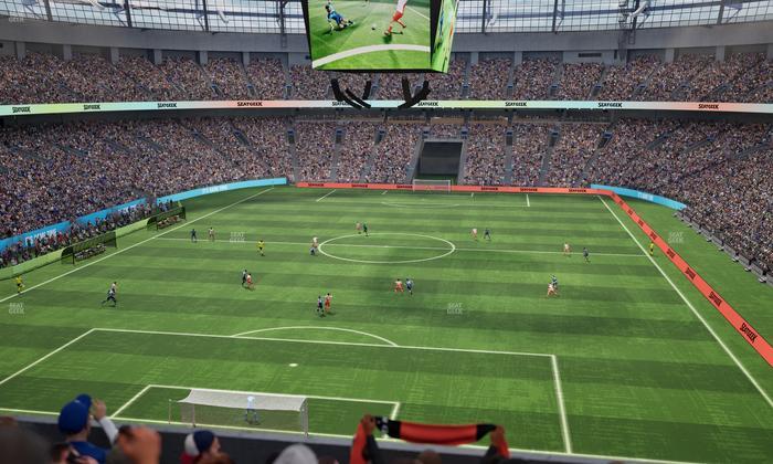 BC Place Stadium - Section 453 Seat View