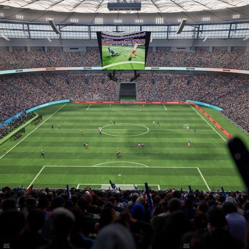 BC Place Stadium - Section 454 Seat View