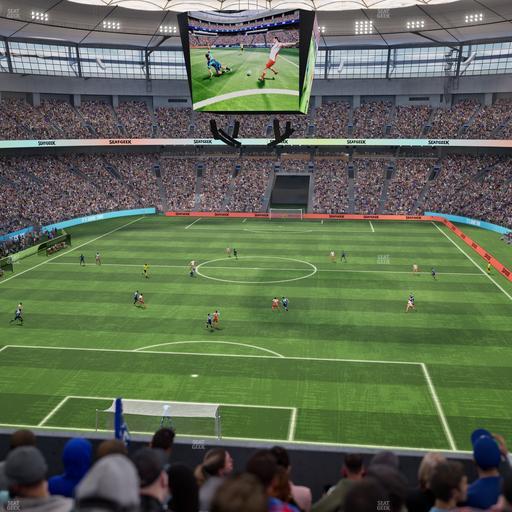 BC Place Stadium - Section 454 Seat View