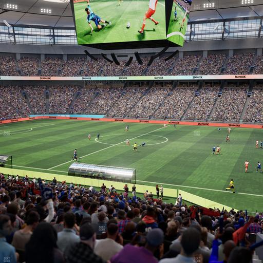 BC Place Stadium - Section Bc Palace Suite Seat View