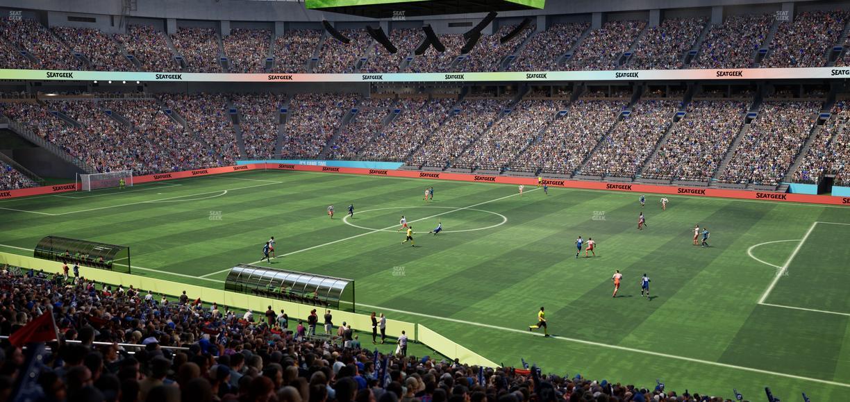 BC Place Stadium - Section Suite 1 Seat View