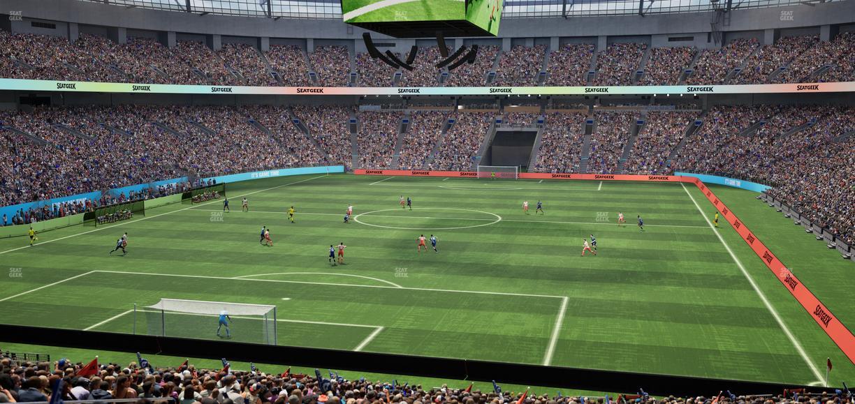BC Place Stadium - Section Suite 21 Seat View