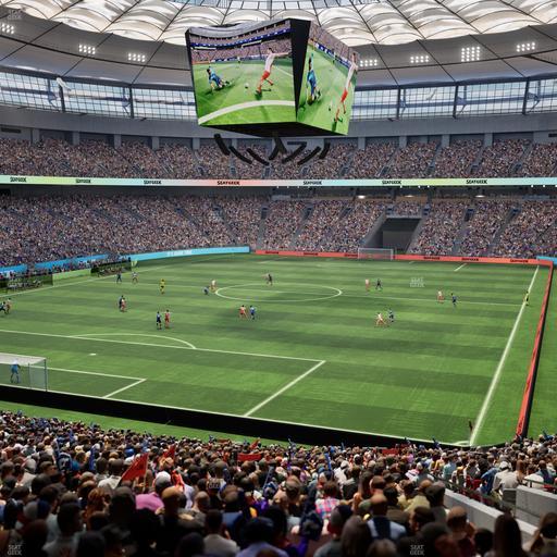 BC Place Stadium - Section Suite 25 Seat View