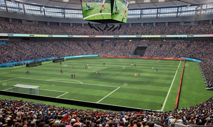 BC Place Stadium - Section Suite 25 Seat View